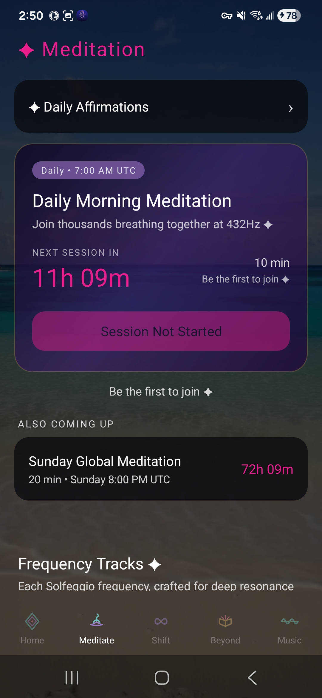 Viber8 Meditate Tab
