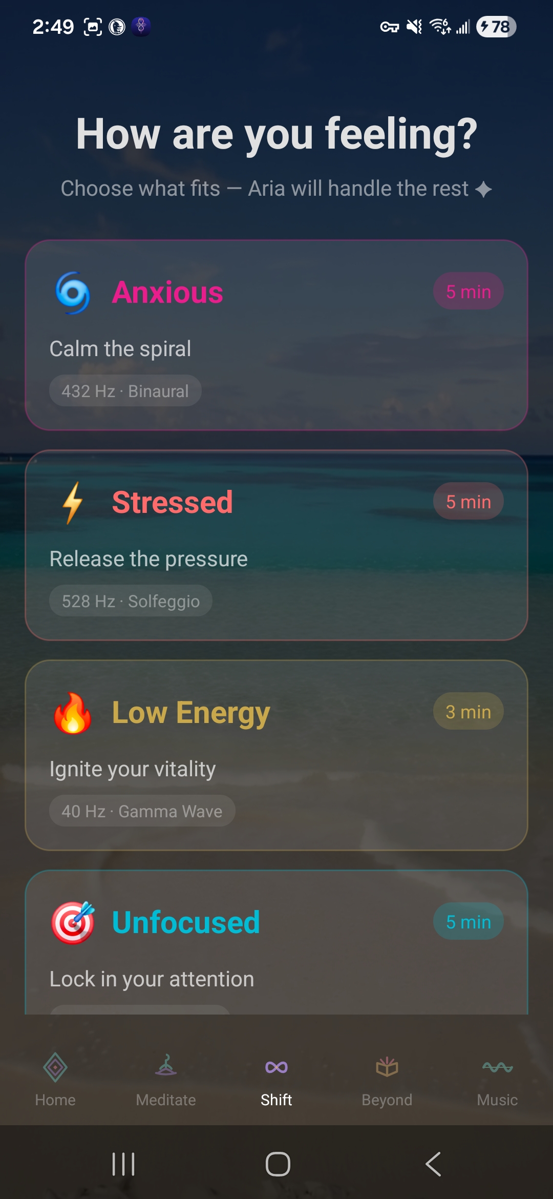 Viber8 State Shift Tab
